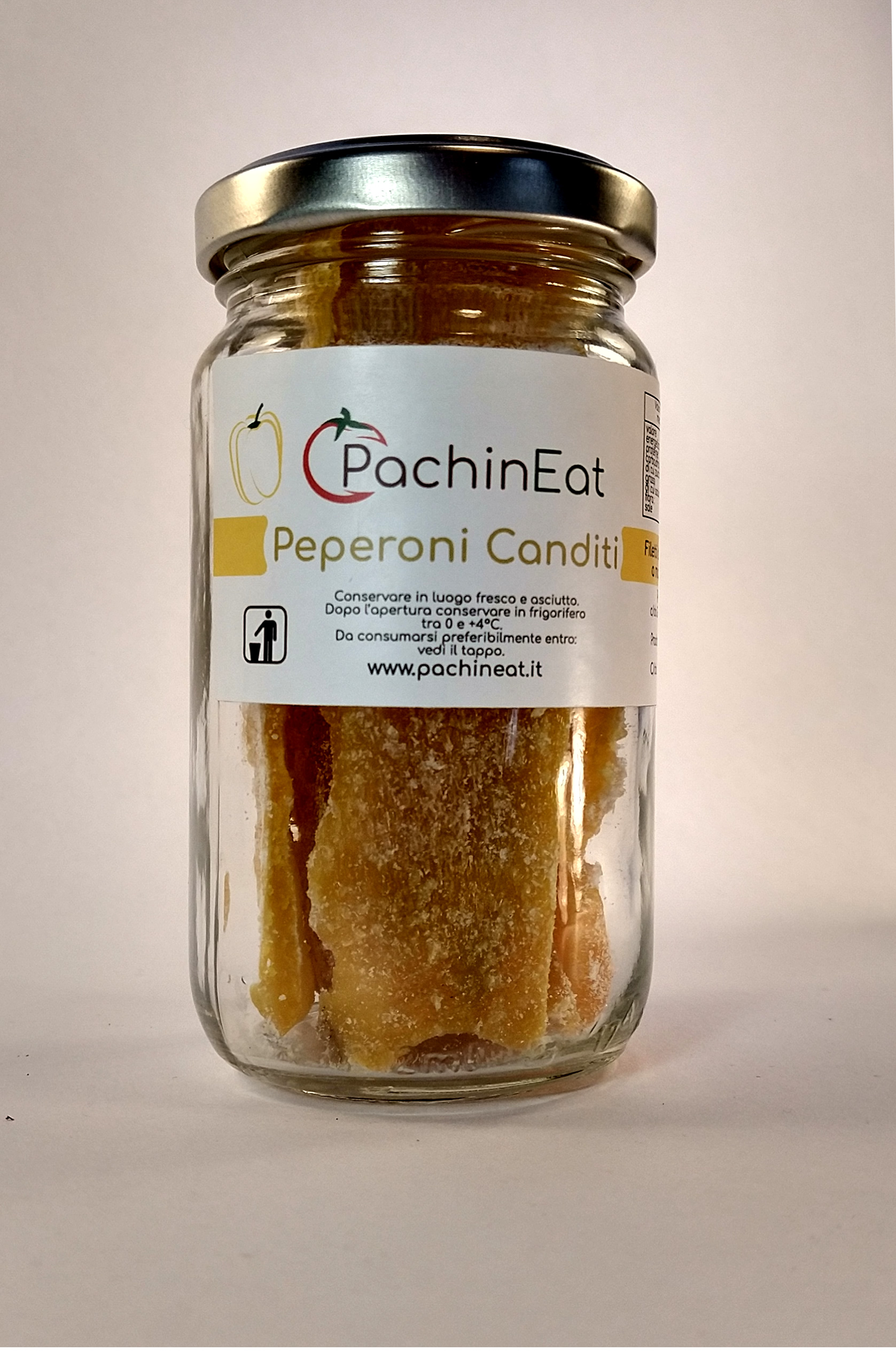 Peperoni canditi - Vasetto da 100 gr